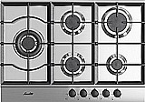 כיריים גז Sauter נירוסטה מוברשת דגם CUISINE 72 IX כיריים גז Sauter נירוסטה מוברשת דגם CUISINE 72 IX