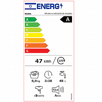 ����� ����� Midea MFL80-U1401B �8 ��"� �����