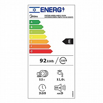 ���� ���� ��� 12 ������ ���� �������� WQP12-5315A ����� MIDEA