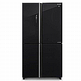 מקרר 4 דלתות 532 ליטר Sharp SJ-8590-BK זכוכית שחורה מקרר 4 דלתות 532 ליטר Sharp SJ-8590-BK זכוכית שחורה