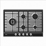 כיריים גז Delonghi NDG107X דה לונגי כיריים גז Delonghi NDG107X דה לונגי
