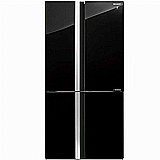 מקרר 4 דלתות מקפיא תחתון 611 ליטר דגם SHARP SJ-8942 שארפ זכוכית שחורה מקרר 4 דלתות מקפיא תחתון 611 ליטר דגם SHARP SJ-8942 שארפ זכוכית שחורה