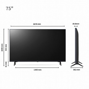 �������� ���� 75 ���� 4K UHD �� �� LG ��� 75UR80006LJ