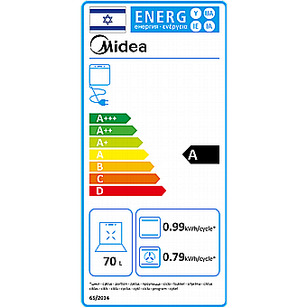 ���� ����� ���� 70 ���� Midea 65DME30004B/6771 - ��� ���� ������ �"� ������ �����