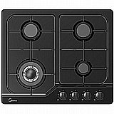 כיריים גז 4 להבות Midea מידאה דגם MG60EJ401MT2BIR כיריים גז 4 להבות Midea מידאה דגם MG60EJ401MT2BIR
